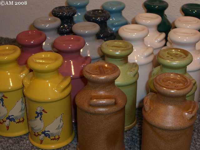 Frankoma Milk Can shake group